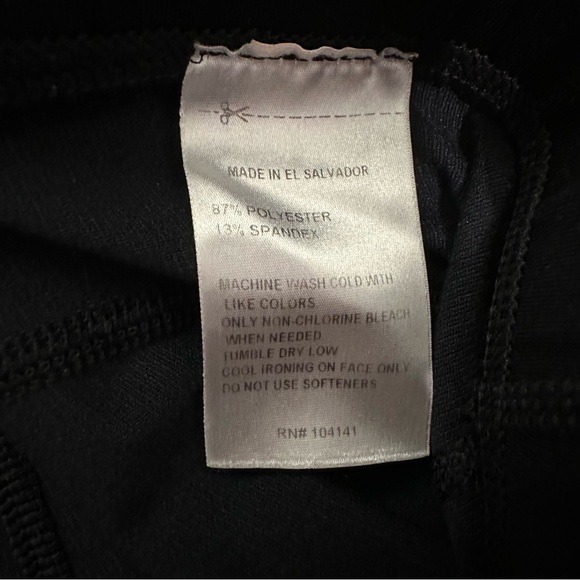 Reebok BCW High Rise Tight Caviar Leggings Insulate Compression Play Dry - Picture 3 of 4